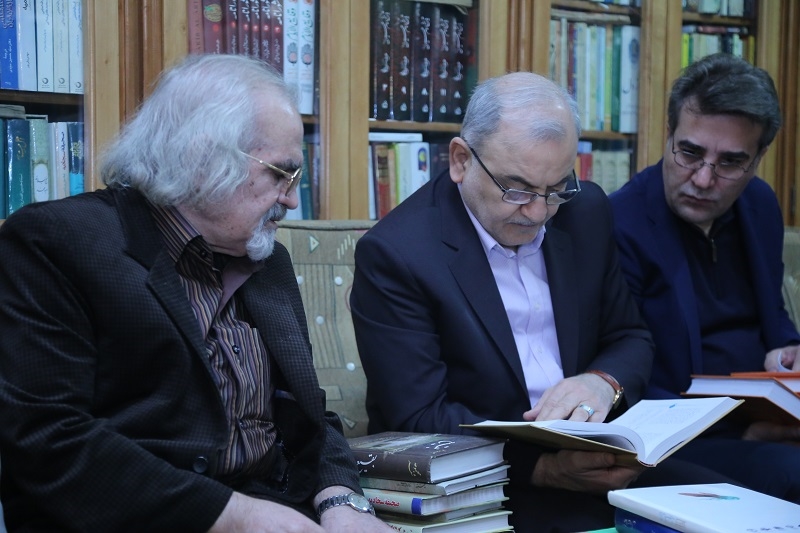 استاد مجاهدی / استاندارقم صادقی / مدیرکل ارشاد قم