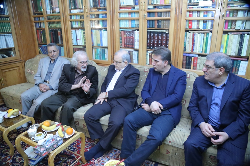 استاد مجاهدی / استاندارقم صادقی / مدیرکل ارشاد قم